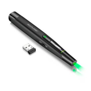 Laser Pointer Apresentador Sem Fio 2.4Ghz Verde