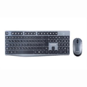 Teclado e Mouse Sem Fio Multilaser USB Preto e Cinza TC245