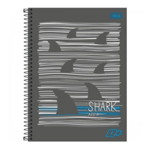 Caderno Universitário Masculino Capa Dura 200 Folhas D+ Tilibra