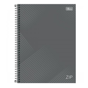 Caderno Universitário Capa Dura 200 Folhas  Zip Tilibra