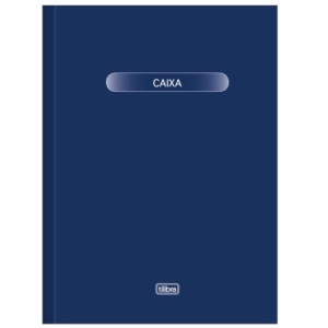 Livro Caixa Grande 50 Folhas Tilibra