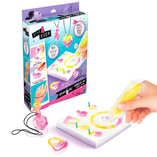 Barbie Kit Pulseira Cristal Gel