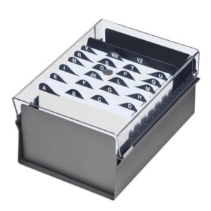 Fichário Para Fichas 4x6 Com Índice