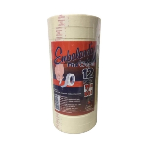 Fita Adesiva Crepe Branca 19x50