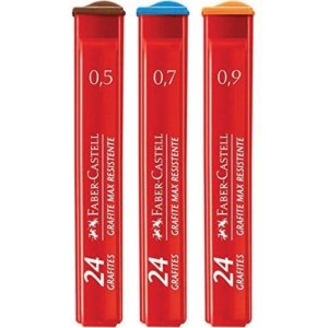 Grafite Com 24 Uni Minas Fasber Castell