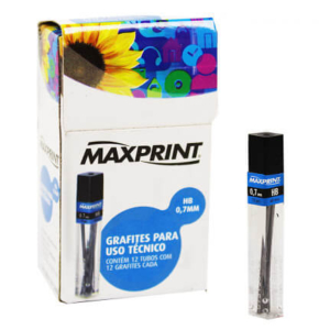 Grafite Com 12 Uni Minas Maxprint