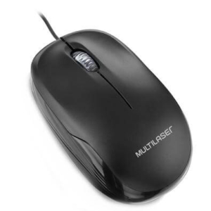 Mouse Box Optico Com Fio Preto Usb