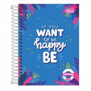Agenda Pepper Feminina Espiral Tilibra