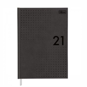 Agenda Costurada Pratika Preta Tilibra
