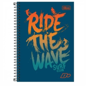 Caderno Capa Dura Espiral 1/4 96 Folhas D+ Tilibra
