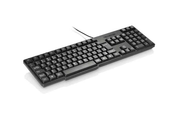 Teclado Básico Slim Preto Usb TC204 - Image 2