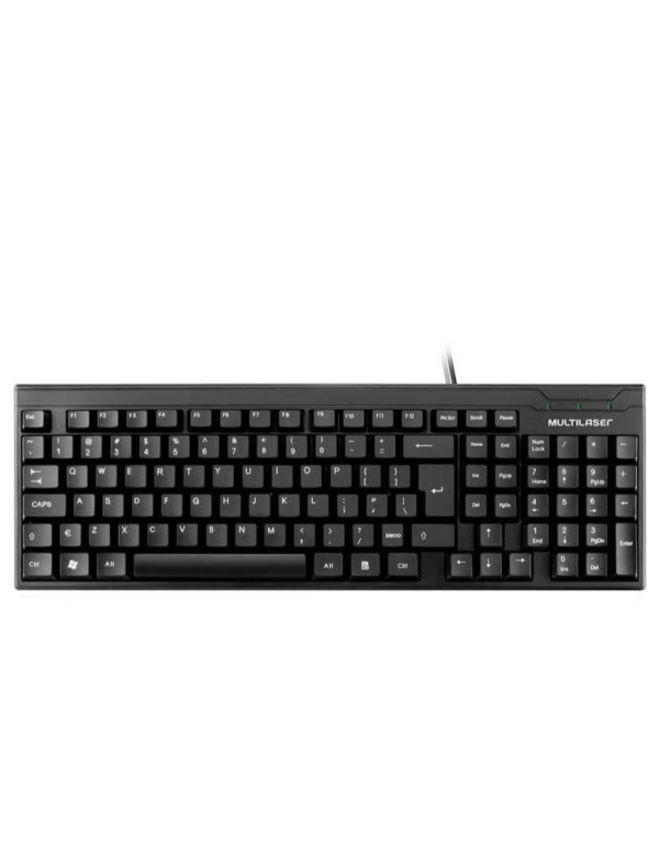 Teclado Basico Preto Usb TC193