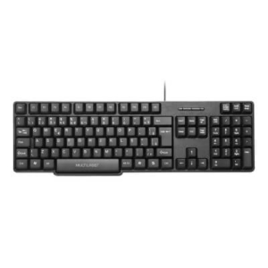Teclado Multilaser Slim USB Preto TC213