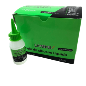 Cola Silicone Liquida 60ml Lapispel