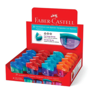 Apontador Com Depósito Aquarius Faber Castell