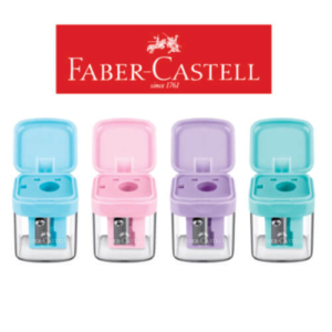 Apontador Com Depósito Minibox Faber Castell