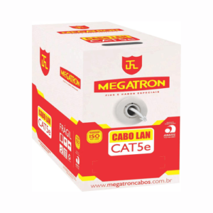 Cabo de Rede Cobre Branco Megatron