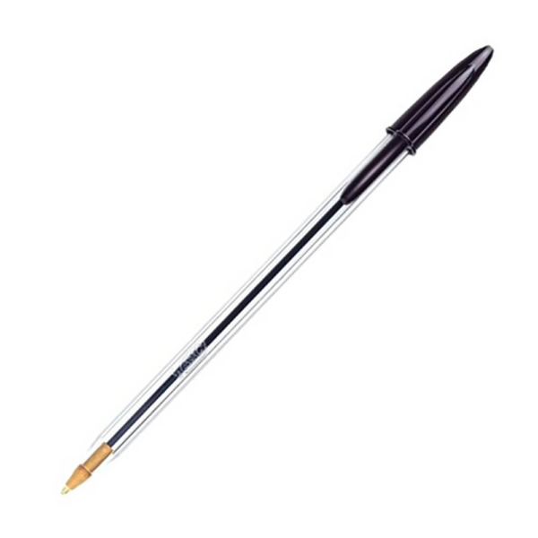 Caneta Bic Cristal Preta Unidade