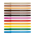 Canetinha Hidrográfica 12 Cores Caras e Cores Faber Castell - Image 2