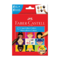 Canetinha Hidrográfica 12 Cores Caras e Cores Faber Castell