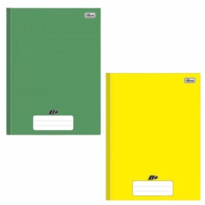 Caderno Brochura 1/4 Capa Dura 48 Folhas D+ Tilibra