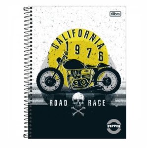 Caderno Universitário Capa Dura 80 Folhas Pepper Tilibra