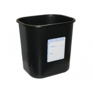 Cesto Preto Reciclado 15 litros
