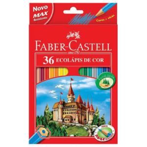 Lápis de Cor 36 Cores LVM Faber Castell