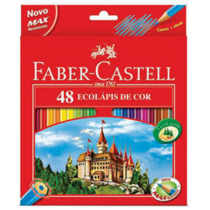 Lápis de Cor 48 Cores LVM Faber Castell