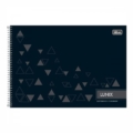 Caderno Desenho Capa Dura Espiral 60 Folhas Lunix Tilibra - Image 2