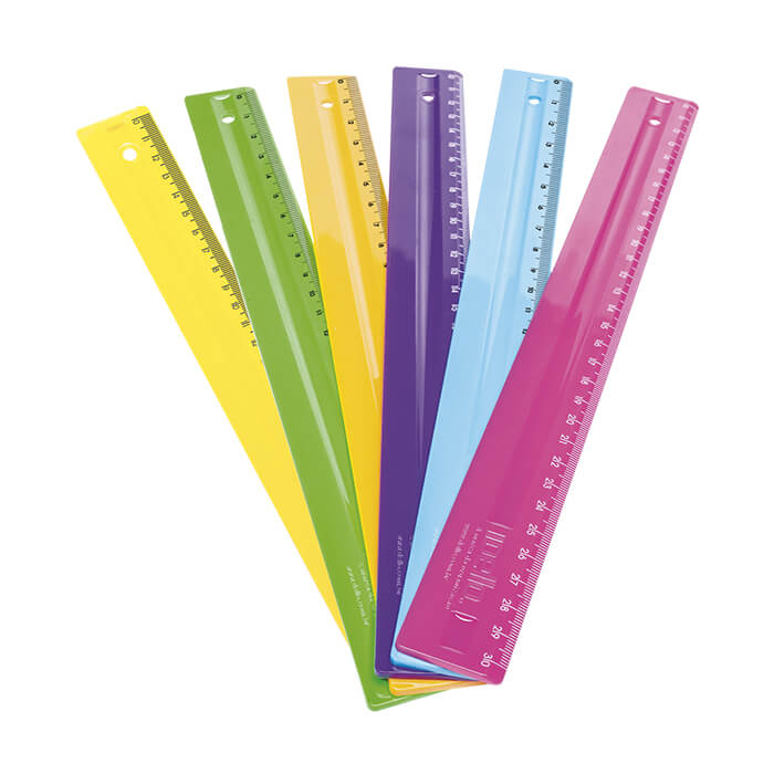 Régua Plástica 30 cm Pop Dello