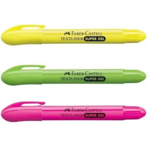 Caneta Marca Texto Gel Super Soft Faber Castell