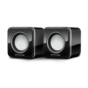 Caixa De Som Multilaser 20 Mini 4W Rms Black Pia