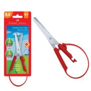 Tesoura Escolar Ergonômica Faber Castell