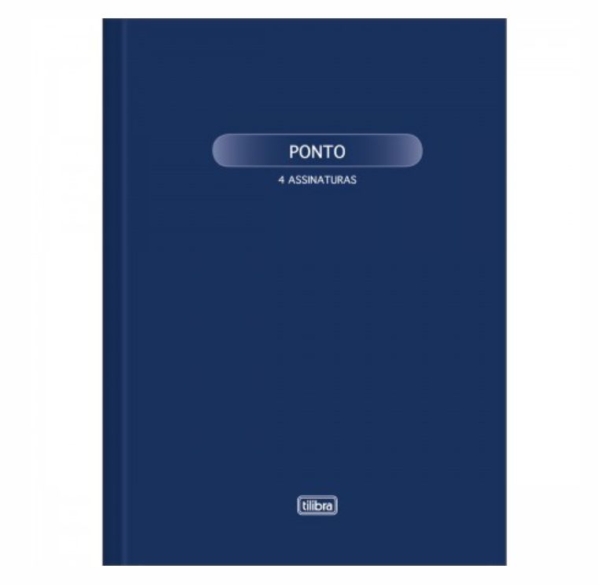 Livro Ponto 4 Assinaturas GRD 100 Folhas Tilibra