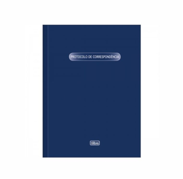 Livro Protocolo Correspondência 104 Folhas Tilibra