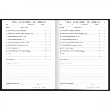 Livro Inspeção Do Trabalho 50 Folhas Tilibra - Imagem 2