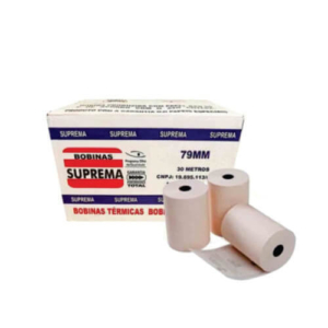 Bobina Térmica 79mm x 30m Suprema