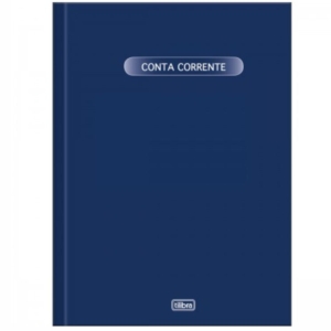 Livro Conta Corrente Grande 50 Folhas Tilibra