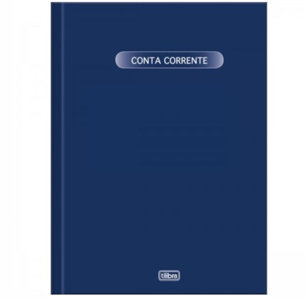 Livro Conta Corrente Grande 50 Folhas Tilibra