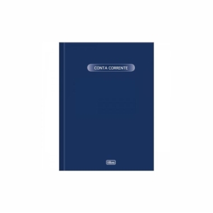 Livro Conta Corrente Pequeno 50 Folhas Tilibra