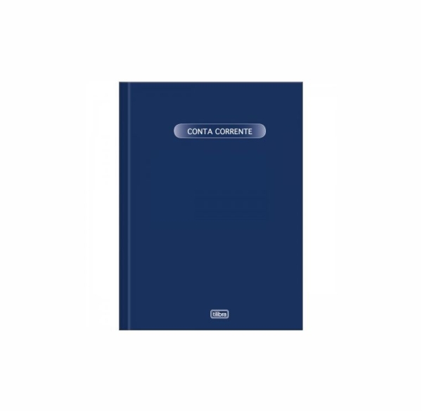 Livro Conta Corrente Pequeno 50 Folhas Tilibra