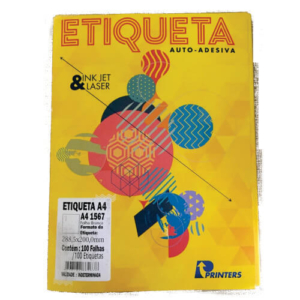 Etiqueta Ink Jet Laser A4 Printers