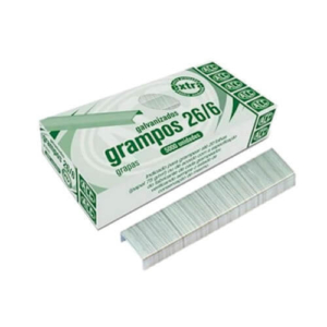 Grampo 26/6 Galvanizado Com 5000 Unidades ACC