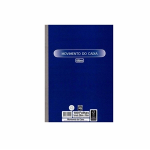 Livro Movimento Caixa Pequeno 100 Folhas Tilibra
