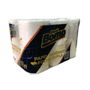 Papel Higiênico 12 x 30m Folha Dupla Zapel