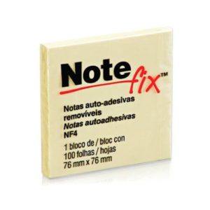 Bloco Adesivo 76mm x 76mm Notefix
