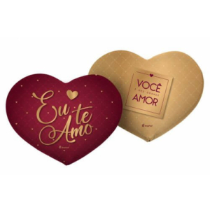 Almofada Recorte Coração Pequeno Você é Meu Grande Amor