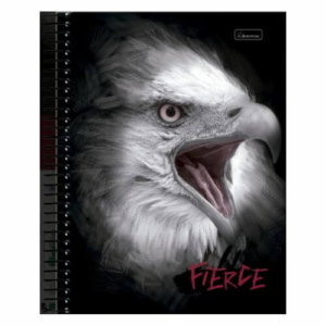 Caderno Universitário Capa Dura 96 Folhas Fierce