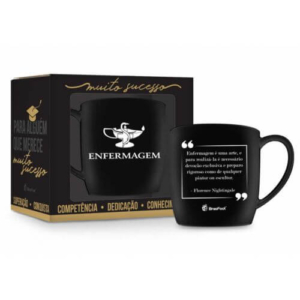 Caneca Porcelana Urban 360ml Enfermagem